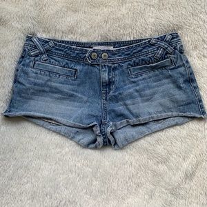 Aeropostale Light Wash Jean Shorts